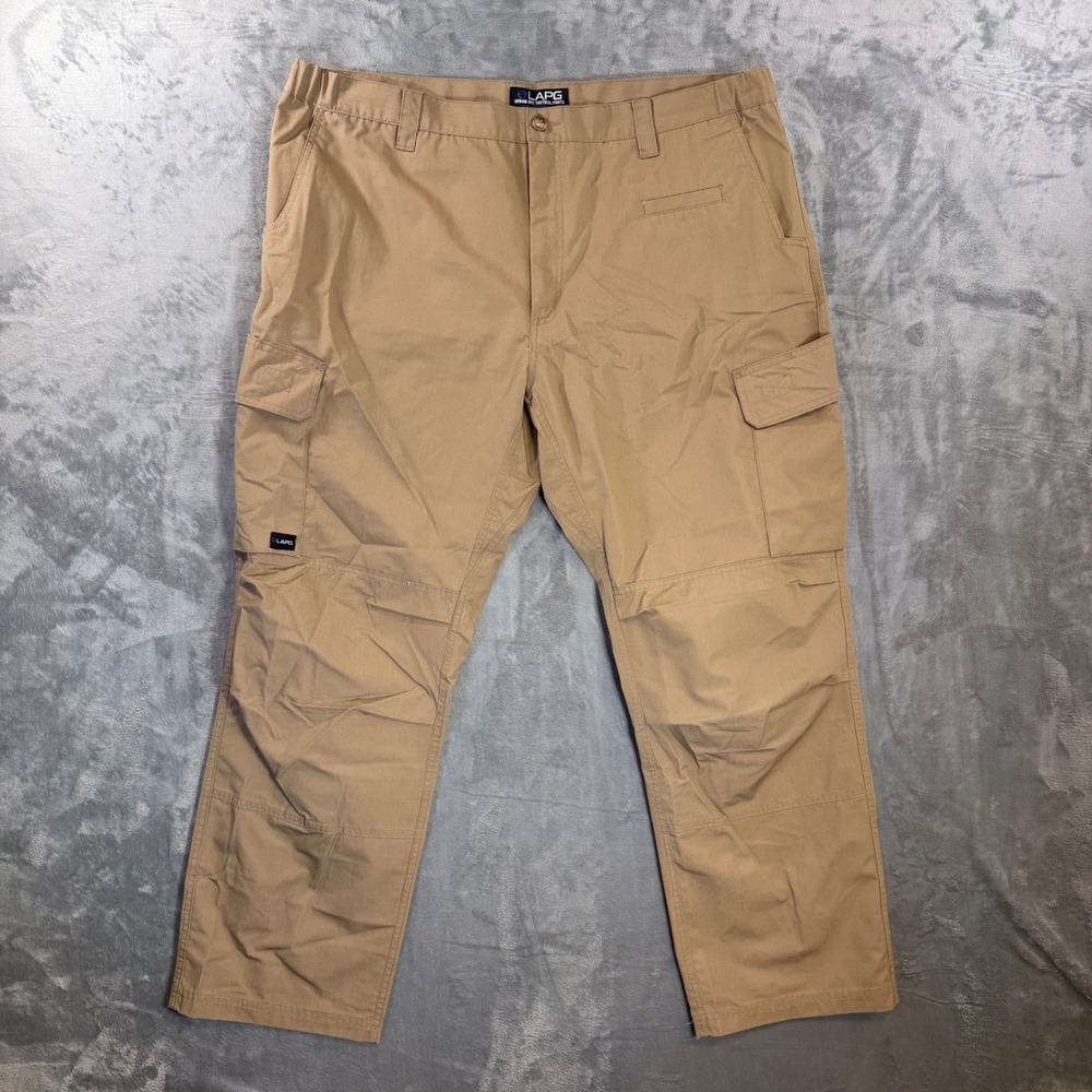 LA Police Gear Urban Ops Tactical Pants Men's 44x32 Tan Brown Ripstop Pants